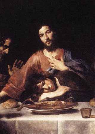 VALENTIN DE BOULOGNE St John and Jesus at the Last Supper oil painting picture
